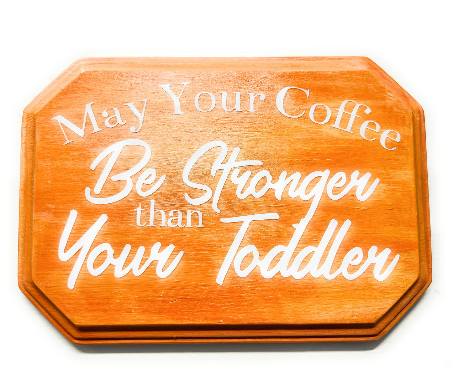 Toddler vs Coffee wall decor
