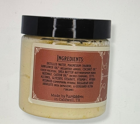 Rose and Myrrh Magnesium Body Butter